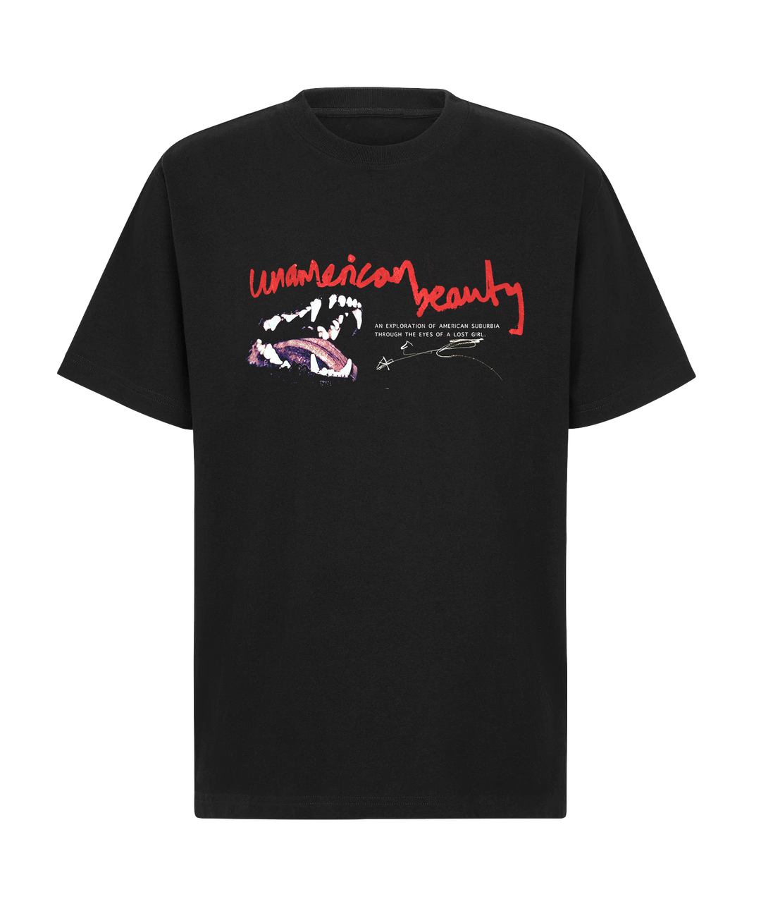 UNAMERICAN BEAUTY DOG TEE
